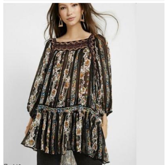 NWT Free People Dance Magic Boho Tunic Dress XS - Picture 3 of 13